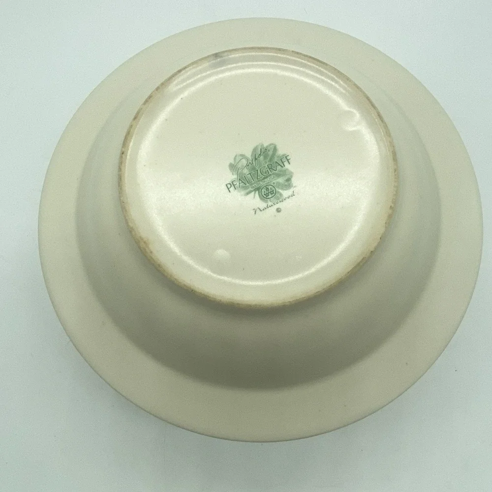 Pfaltzgraff Naturewood Deep‎ Rimmed Soup Cereal Bowls 7 1/4